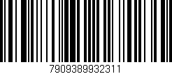 Código de barras (EAN, GTIN, SKU, ISBN): '7909389932311'