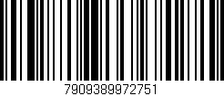 Código de barras (EAN, GTIN, SKU, ISBN): '7909389972751'