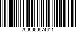 Código de barras (EAN, GTIN, SKU, ISBN): '7909389974311'
