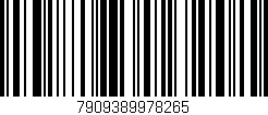 Código de barras (EAN, GTIN, SKU, ISBN): '7909389978265'