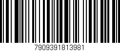 Código de barras (EAN, GTIN, SKU, ISBN): '7909391813981'