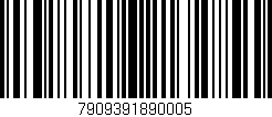 Código de barras (EAN, GTIN, SKU, ISBN): '7909391890005'