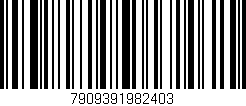 Código de barras (EAN, GTIN, SKU, ISBN): '7909391982403'