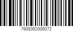 Código de barras (EAN, GTIN, SKU, ISBN): '7909392008072'