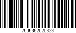 Código de barras (EAN, GTIN, SKU, ISBN): '7909392020333'