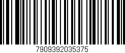 Código de barras (EAN, GTIN, SKU, ISBN): '7909392035375'