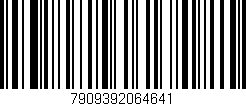 Código de barras (EAN, GTIN, SKU, ISBN): '7909392064641'
