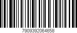 Código de barras (EAN, GTIN, SKU, ISBN): '7909392064658'