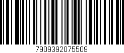 Código de barras (EAN, GTIN, SKU, ISBN): '7909392075509'