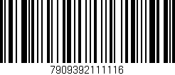 Código de barras (EAN, GTIN, SKU, ISBN): '7909392111116'