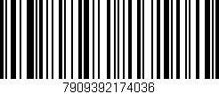 Código de barras (EAN, GTIN, SKU, ISBN): '7909392174036'