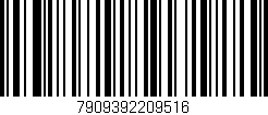Código de barras (EAN, GTIN, SKU, ISBN): '7909392209516'