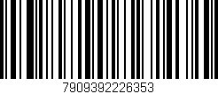 Código de barras (EAN, GTIN, SKU, ISBN): '7909392226353'
