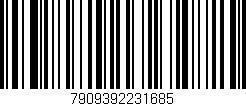 Código de barras (EAN, GTIN, SKU, ISBN): '7909392231685'