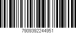 Código de barras (EAN, GTIN, SKU, ISBN): '7909392244951'
