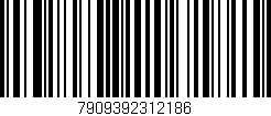 Código de barras (EAN, GTIN, SKU, ISBN): '7909392312186'