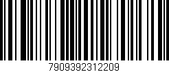 Código de barras (EAN, GTIN, SKU, ISBN): '7909392312209'