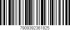 Código de barras (EAN, GTIN, SKU, ISBN): '7909392361825'