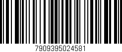 Código de barras (EAN, GTIN, SKU, ISBN): '7909395024581'