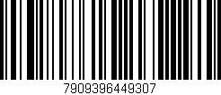 Código de barras (EAN, GTIN, SKU, ISBN): '7909396449307'