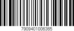 Código de barras (EAN, GTIN, SKU, ISBN): '7909401006365'