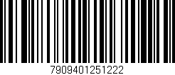 Código de barras (EAN, GTIN, SKU, ISBN): '7909401251222'