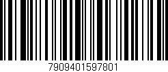 Código de barras (EAN, GTIN, SKU, ISBN): '7909401597801'