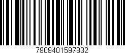 Código de barras (EAN, GTIN, SKU, ISBN): '7909401597832'