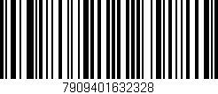 Código de barras (EAN, GTIN, SKU, ISBN): '7909401632328'