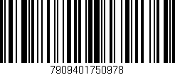 Código de barras (EAN, GTIN, SKU, ISBN): '7909401750978'