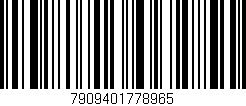 Código de barras (EAN, GTIN, SKU, ISBN): '7909401778965'