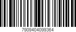 Código de barras (EAN, GTIN, SKU, ISBN): '7909404099364'