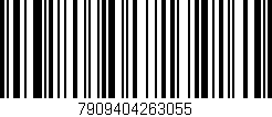 Código de barras (EAN, GTIN, SKU, ISBN): '7909404263055'