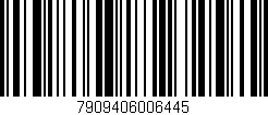 Código de barras (EAN, GTIN, SKU, ISBN): '7909406006445'