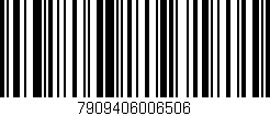 Código de barras (EAN, GTIN, SKU, ISBN): '7909406006506'