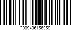 Código de barras (EAN, GTIN, SKU, ISBN): '7909406156959'