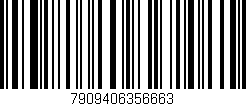 Código de barras (EAN, GTIN, SKU, ISBN): '7909406356663'