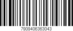 Código de barras (EAN, GTIN, SKU, ISBN): '7909406363043'