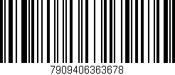 Código de barras (EAN, GTIN, SKU, ISBN): '7909406363678'