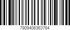 Código de barras (EAN, GTIN, SKU, ISBN): '7909406363784'