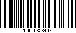 Código de barras (EAN, GTIN, SKU, ISBN): '7909406364378'