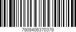 Código de barras (EAN, GTIN, SKU, ISBN): '7909406370379'