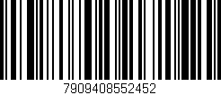 Código de barras (EAN, GTIN, SKU, ISBN): '7909408552452'