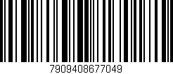 Código de barras (EAN, GTIN, SKU, ISBN): '7909408677049'