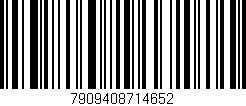 Código de barras (EAN, GTIN, SKU, ISBN): '7909408714652'