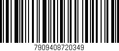 Código de barras (EAN, GTIN, SKU, ISBN): '7909408720349'