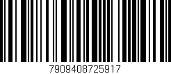 Código de barras (EAN, GTIN, SKU, ISBN): '7909408725917'