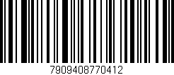 Código de barras (EAN, GTIN, SKU, ISBN): '7909408770412'