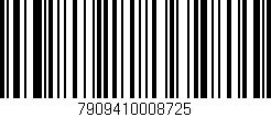 Código de barras (EAN, GTIN, SKU, ISBN): '7909410008725'