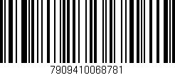 Código de barras (EAN, GTIN, SKU, ISBN): '7909410068781'